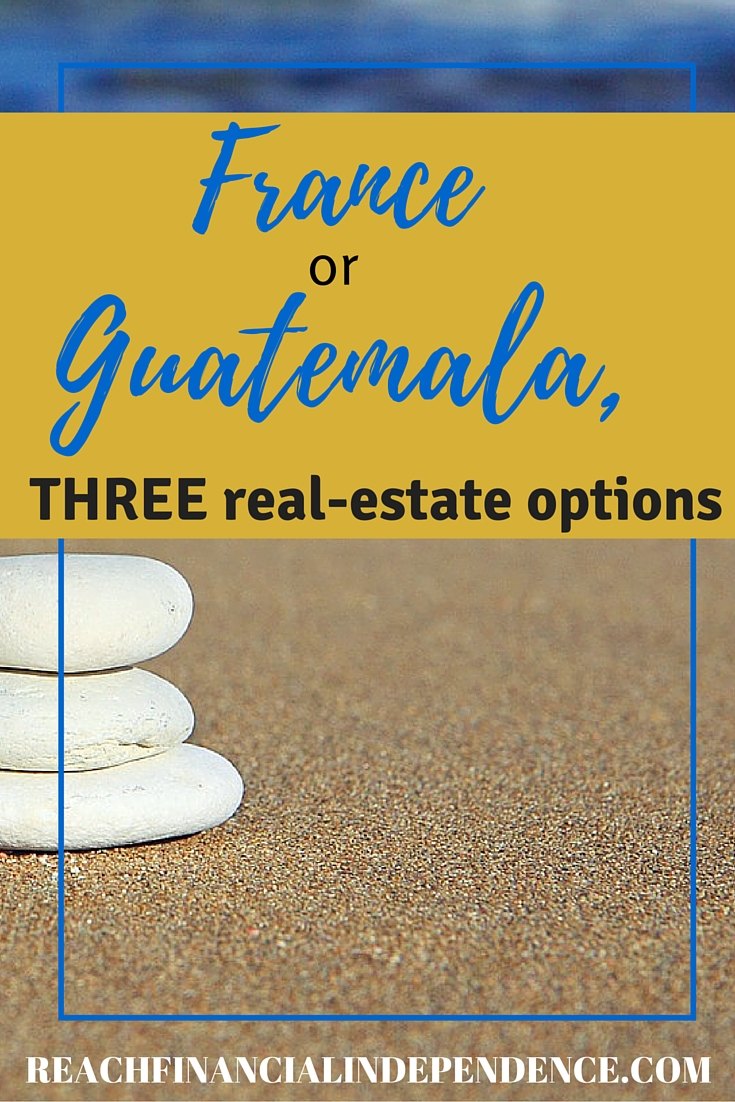 SO.....the winner is... Well, it should be Guatemala. I think the extra transportation costs are offset by a spring-like year-round weather, the lakeside property, and the much lower cost of the land and future house.