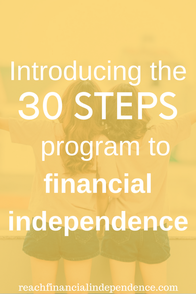 Introducing the 30 steps program to financial independence