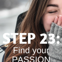 Step 23: Find your passion