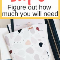 Step 3: Figure out how much you will need. This third step to financial independence is one of the most important, because if you don't know how much you will need then you don't know when you can actually stop working and enjoy your lifestyle and independence. #financialindependence #financialindependenceretireearly #financialindependenceretireearlylife #savingmoney #savingtips #savingmoneytips #savingmoneyideas