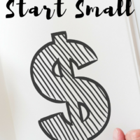 Step 2: Start Small. You have to save money, quite a considerable amount of it, in order to be someday financially independent. #financialindependence #financialindependenceretireearly #financialindependenceretireearlylife #savingmoney #savingtips #savingmoneytips #savingmoneyideas