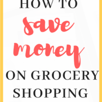 How to save money on grocery shopping. My fridge and cupboards are probably stocked with enough to hold a siege for a month. In spite of all that, I manage to keep my grocery bill quite low using those simple tips. #frugaltips #savingmoney #savingtips