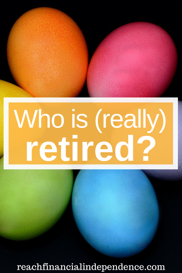Who is (really) retired