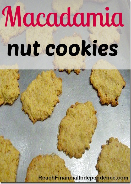 Macadamia nut cookies