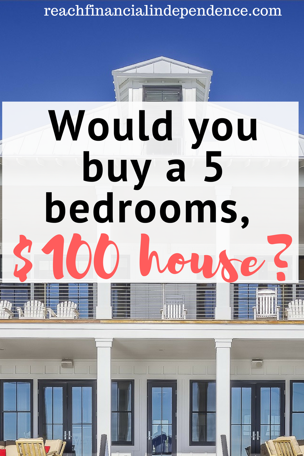 Would you buy a 5 bedrooms, $100 house: Stunning, this is really extremely enticing! Thanks for pinning!