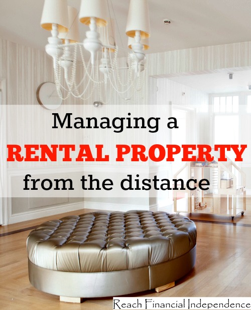 Managing a rental property from the distance
