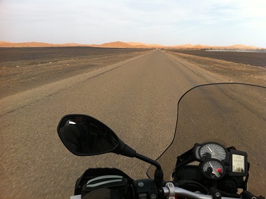 Getting to the Sahara dunes
