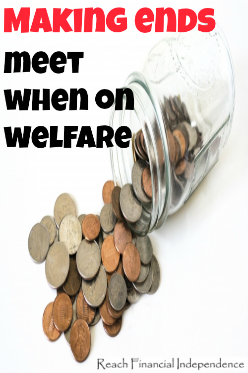 Making ends meet when on welfare