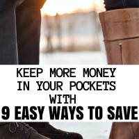 9 EASY WAYS TO SAVE