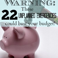 Warning: These 22 unplanned emergencies could bust your budget!