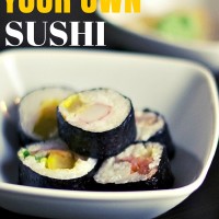 make your own sushi