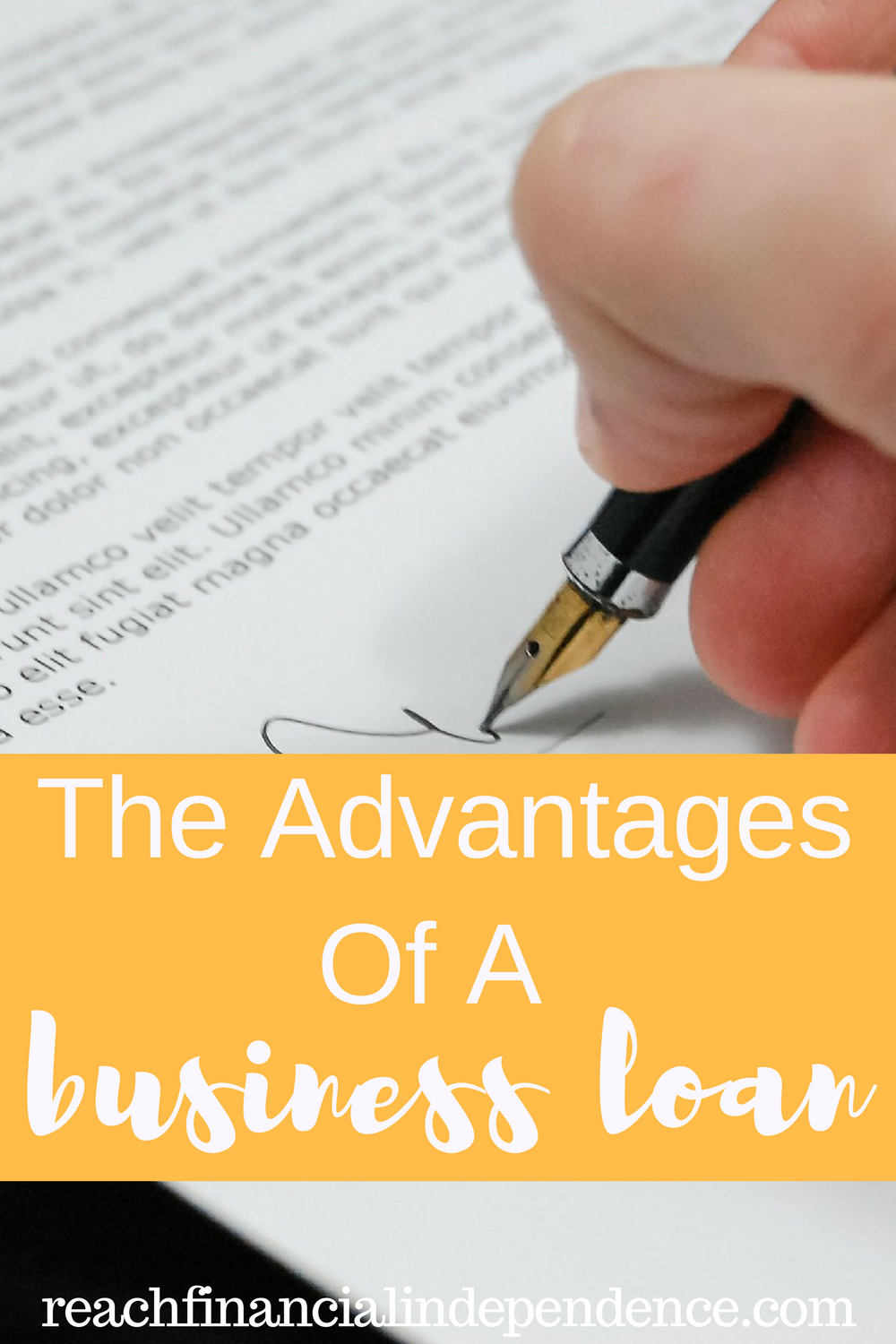 The Advantages Of A Business Loan